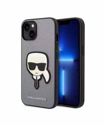 قاب چرمی آیفون 14 طرح کارل CG Mobile iphone 14 Karl Lagerfeld Leather Case