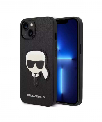 قاب چرمی آیفون 14 طرح کارل CG Mobile iphone 14 Karl Lagerfeld Leather Case