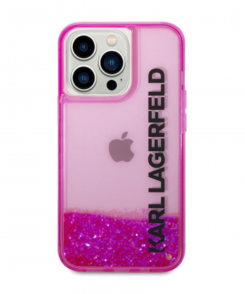 قاب آکواریومی آیفون 14 پرو طرح کارل CG Mobile iphone 14 Pro Karl Lagerfeld Aquarium Case