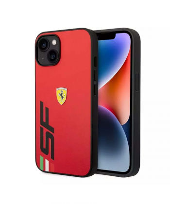 قاب چرمی آیفون 14 پلاس طرح فراری CG Mobile iphone 14 Plus Ferrari Leather Case