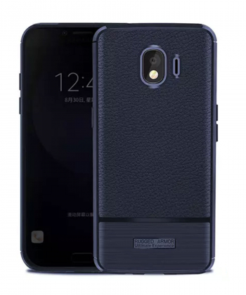 قاب ژله ای طرح چرم سامسونگ Becation Ruged Armor Case Samsung Galaxy J4 2018