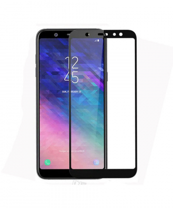 محافظ صفحه نمایش شیشه ای تمام صفحه سامسونگ Glass Samsung Galaxy A6 2018