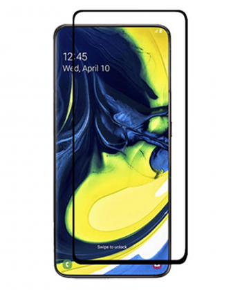 محافظ صفحه نمایش شیشه ای تمام صفحه سامسونگ RG Full Glass Samsung Galaxy A80/A90