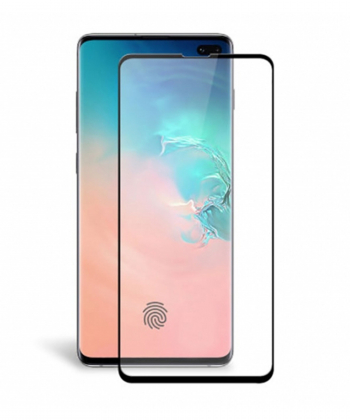 محافظ صفحه نمایش شیشه ای تمام چسب سامسونگ RG Full Glass Samsung Galaxy S10 Plus