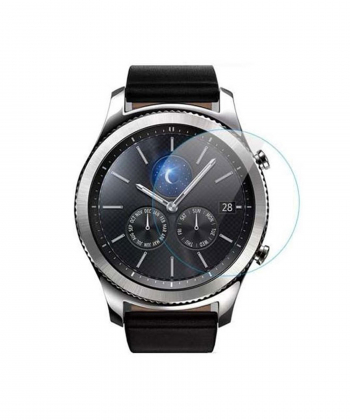 محافظ صفحه نمایش شیشه ای ساعت سامسونگ Samsung Gear S3 Glass Screen Protector