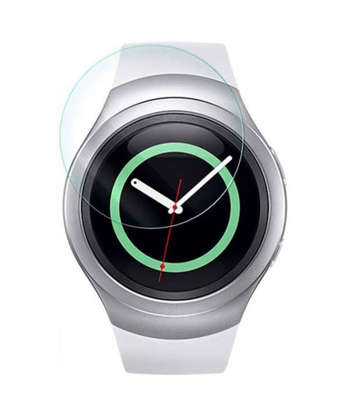 محافظ صفحه نمایش شیشه ای ساعت سامسونگ Samsung Gear S2 Glass Screen Protector