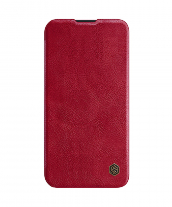 کیف آیفون 14 نیلکین Nillkin Apple iPhone 14/13 Qin Pro Leather Case