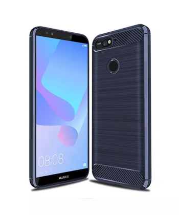 محافظ ژله ای هواوی Carbon Fibre Case Huawei Y6 2018