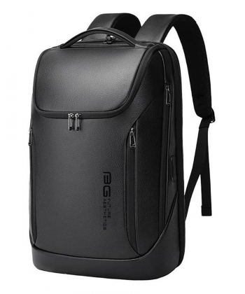 کوله پشتی لپ تاپ 15.6 اینچ چرم ضد آب یو اس بی دار بنج Bange BG-6623 Leather Laptop Backpack