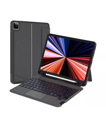 کاور کیبورددار مگنتی آیپد 12.9 اینچ کوتتسی Coteetci Magnetice Sphit Keyboard Lither Case Ipad 12.9 64009