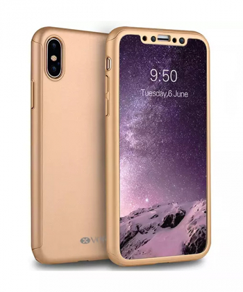 کاور گوشی ورسون آیفون مدل 360 درجه Vorson Ultra-thin 360 Full Protection Case iPhone X