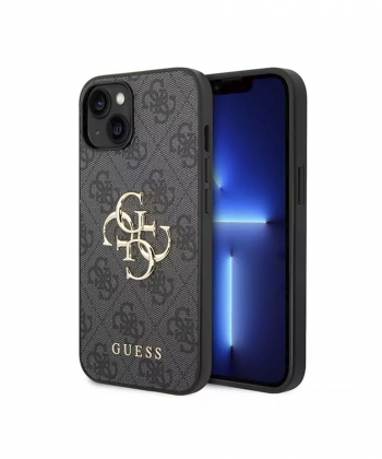 قاب چرمی طرحدار آیفون 14 CG Mobile iphone 14 Guess Leather Case