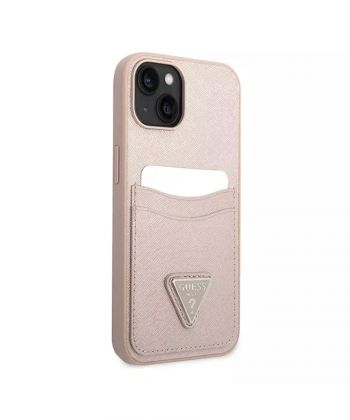 قاب چرمی جاکارتی دار آیفون 14 CG Mobile iphone 14 Guess Leather Case