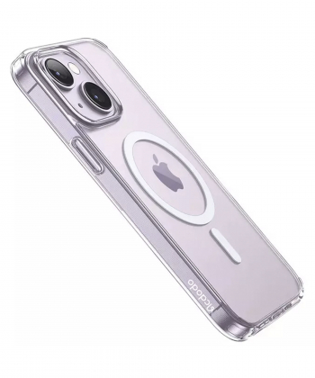 قاب محافظ مگ سیف آیفون 14 نیمه شفاف مک دودو Mcdodo Crystal PC-3090 Apple iPhone 14 Magsafe Case