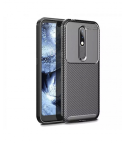 قاب ژله ای فیبر کربن نوکیا Becation Carbon Fiber Case Nokia 4.2