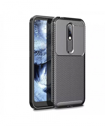 قاب ژله ای فیبر کربن نوکیا Becation Carbon Fiber Case Nokia 4.2