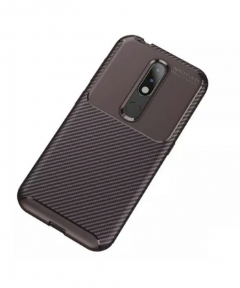 قاب ژله ای فیبر کربن نوکیا Becation Carbon Fiber Case Nokia 4.2