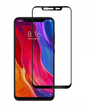 محافظ صفحه نمایش شیشه ای شیائومی Full Glass Screen Protector Xiaomi Mi 8 Pro