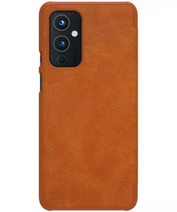 کیف چرمی نیلکین وان پلاس Nillkin Qin Leather Case OnePlus 9 (Asia Pacific version IN/CN)