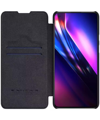 کیف چرمی نیلکین وان پلاس Nillkin Qin Leather Case OnePlus 9 (Asia Pacific version IN/CN)