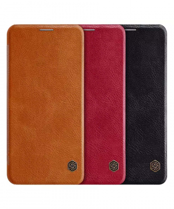 کیف چرمی نیلکین ال جی Nillkin Qin leather case LG G8 ThinQ