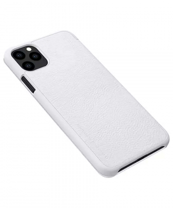 کیف چرمی نیلکین آیفون Nillkin Qin Leather Case iPhone 11 Pro