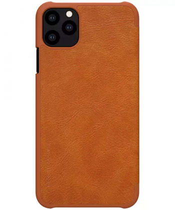 کیف چرمی نیلکین آیفون Nillkin Qin Leather Case iPhone 11 Pro