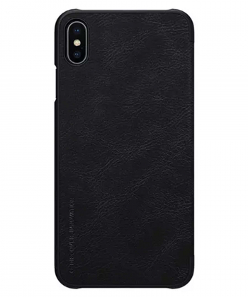 کیف چرمی نیلکین آیفون Nillkin Qin Leather Case iPhone XS Max