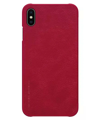 کیف چرمی نیلکین آیفون Nillkin Qin Leather Case iPhone XS Max