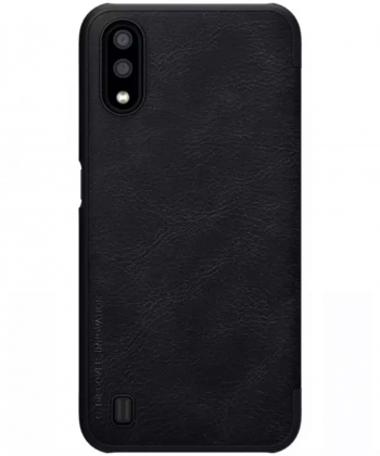 کیف چرمی نیلکین سامسونگ Nillkin Qin Leather Case Samsung Galaxy A01