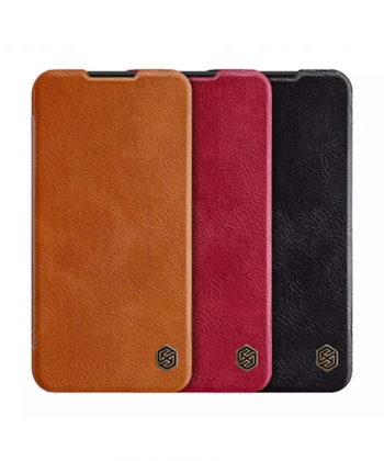 کیف چرمی نیلکین سامسونگ Nillkin Qin leather case Samsung Galaxy A10