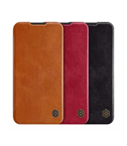 کیف چرمی نیلکین سامسونگ Nillkin Qin Leather Case Samsung Galaxy M10