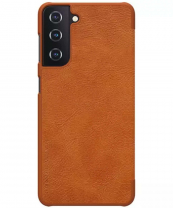 کیف چرمی نیلکین سامسونگ Nillkin Qin Leather Case Samsung S21 Plus