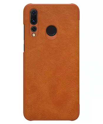 کیف چرمی نیلکین هواوی Nillkin Qin Leather Case Huawei P Smart Plus 2019/ Enjoy 9s