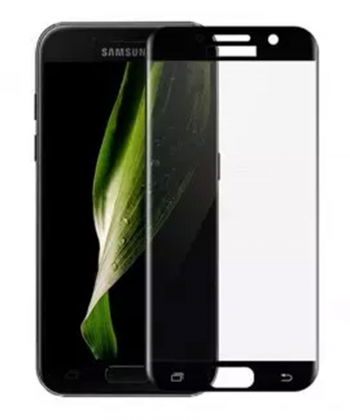 محافظ صفحه نمایش شیشه ای تمام چسب سامسونگ Full Glass Screen Protector Samsung Galaxy A7 2017