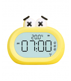 ساعت زنگ دار فانتزی رومیزی Alarm Clock Intelligent Multifunctional BD-AC-03