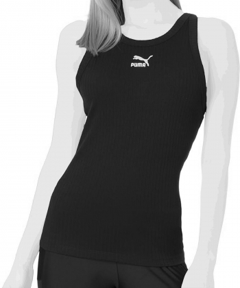 تاپ ورزشی زنانه پوما Puma مدل CLASSICS Ribbed Tank