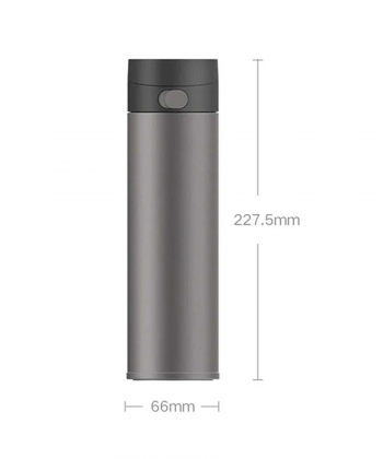 قمقمه تیتانیوم شیائومی Xiaomi Mijia SJ050201X Thermos Cup Ti 450ml Pure Titanium Material