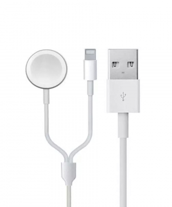 کابل شارژ لایتنینگ و شارژر بی سیم کوتتسی Coteetci Watch Magnetic Cable+Lightning Data Cable 26002