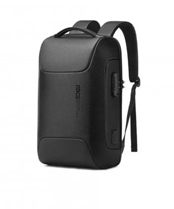 کوله پشتی چرم ضد سرقت لپ تاپ 15.6 اینچ یو اس بی دار بنج Bange BG-6622 Tas Laptop Backpack Kulit Sapi Asli 15.6 Inch