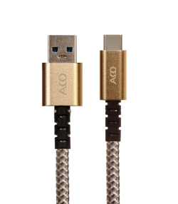 کابل تبدیل USB به USB-C آکو مدل Super Charge Pro طول 1 متر