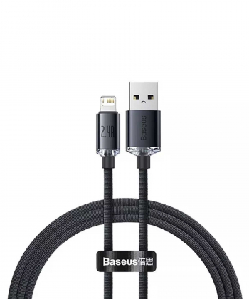 کابل لایتنینگ 1.2 متری بیسوس Baseus CAJY000001 Crystal Shine 1.2m Lightning Cable