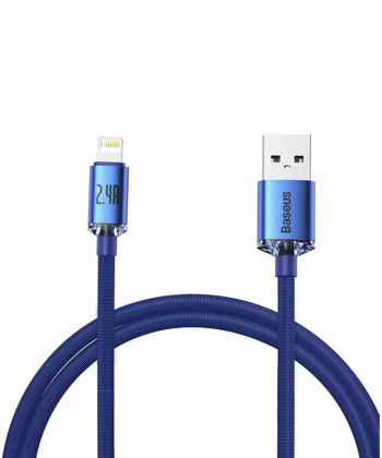 کابل لایتنینگ 1.2 متری بیسوس Baseus CAJY000001 Crystal Shine 1.2m Lightning Cable