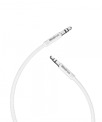 کابل انتقال صدا استریو با روکش نایلونی هادرون Hadron HTC-AX1 AUX Cable