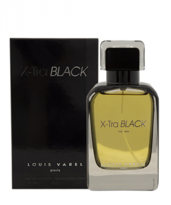 ادوتویلت مردانه لویی وارل Louis Varel مدل X-Tra Black حجم 100 میلی لیتر