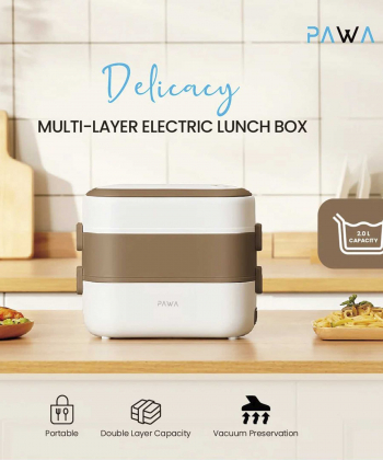 ظرف غذا پاوا Pawa سری MULTI-LAYER ELECTRIC LUNCH BOX 2 LITER