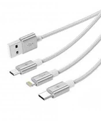 کابل شارژر سه سر اوریکو ORICO UTS-12 3 in 1 Data Cable