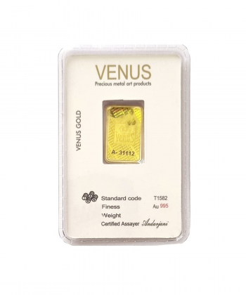 شمش طلا 24 عیار ونوس Venus