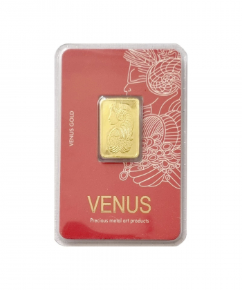 شمش طلا 24 عیار ونوس Venus