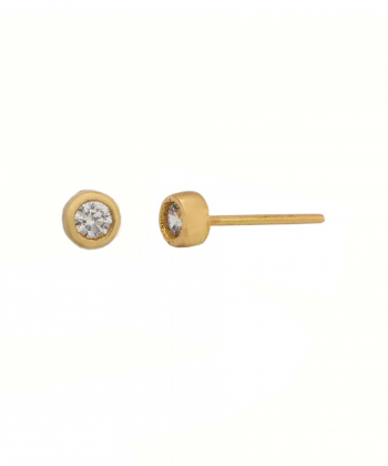 گوشواره کریستال میو گلد Mio Gold کد E674